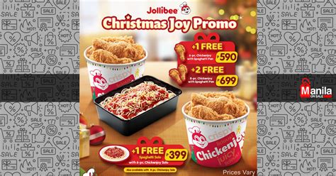 Jollibee Christmas Joy Promo Manila On Sale