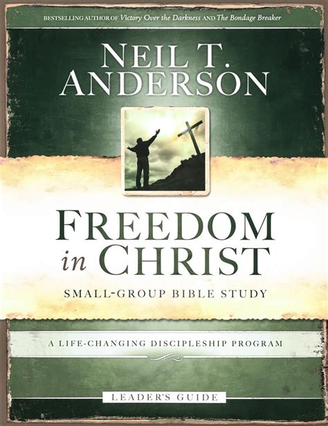 The book, steps to christ is about changing the land, by changing the man (woman, boy, girl). Freedom in Christ Small Group Bible Study Leader's Guide