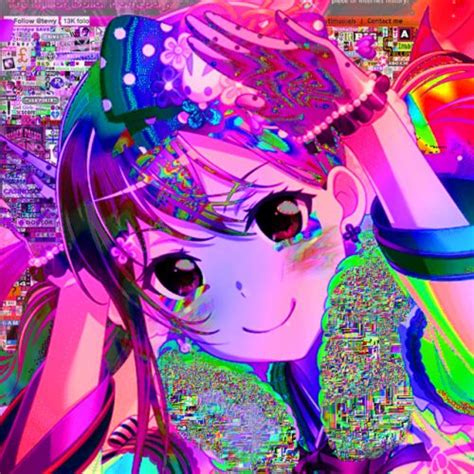 I Make Edits — Tae Hanazono Rainbowcore Icons Anime Wallpaper Anime