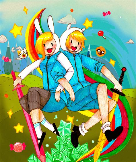 Finn And Fionna Adventure Time With Finn And Jake Fan Art 38633973