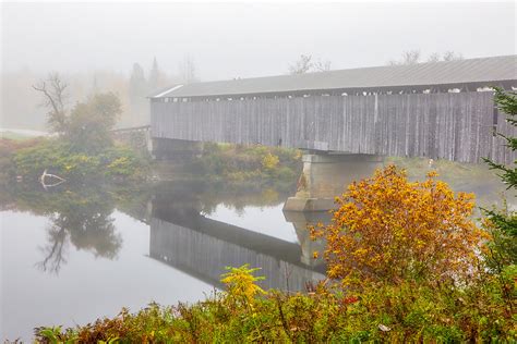 New England Covered Bridge Photography Of The Historic Mount Orne