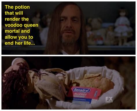 american horror story coven spalding and his magic potion to kill marie lmao