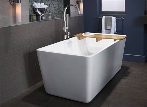Deep soaking tubs are ideally suited for use as hydrotherapy spa baths. American Standard Press: Luxuriate with a Deep Soak in ...