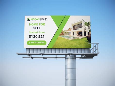 Real Estate Billboard By Md Rakib Hosen On Dribbble