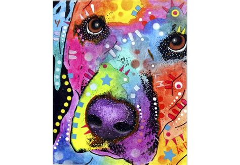 Dean Russo Labrador Dog Art Print Dog Art Prints