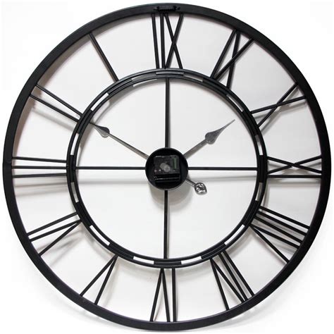 August Grove Terrones Metal Wall Clock And Reviews Wayfair