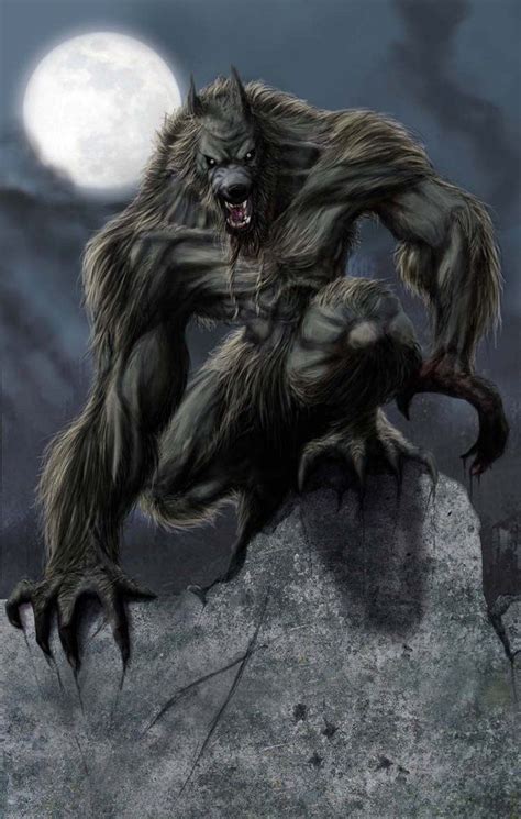 El Arte Del Hombre Lobo O Lobizón Werewolf Art Werewolf Vampires