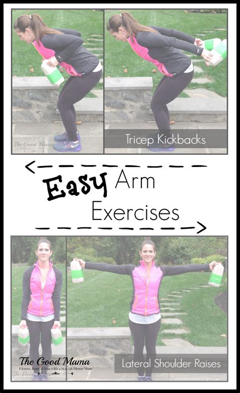 Easy Arm Exercises The Good Mama