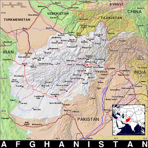 Af · Afghanistan · Public Domain Maps By Pat The Free Open Source