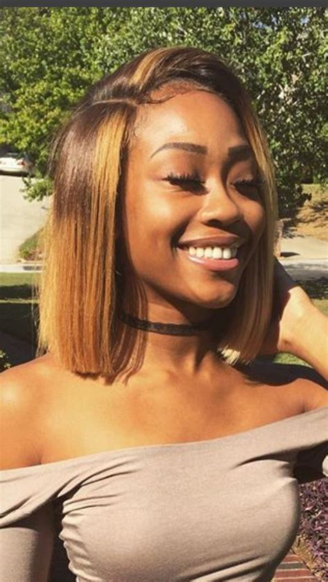 Blunt cut bob with side part | HAIR | Pinterest | Bobs ...