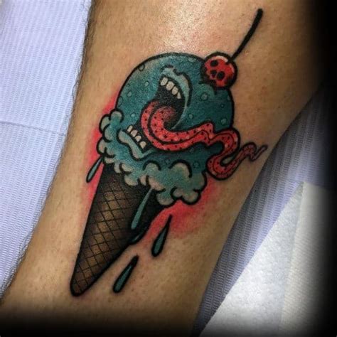 I think most folks compare the foundation with other brands thinking that a similar amount and the usual application techniques apply to dermablend. 60 Ice Cream Tattoo Ideas For Men - Frozen Dessert Designs