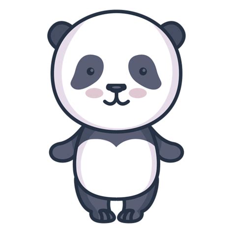 Cute Panda Character Transparent Png And Svg Vector File