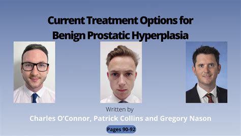 Current Treatment Options For Benign Prostatic Hyperplasia Hospital Professional News