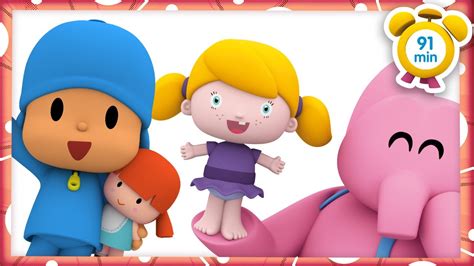🧸️ Pocoyo In English Toys And Dolls 91 Minutes Full Episodes