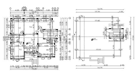 Whole Working Drawing Of Residential Building Design Cad