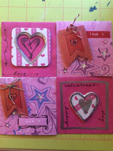 Easy Valentine Mini Cards