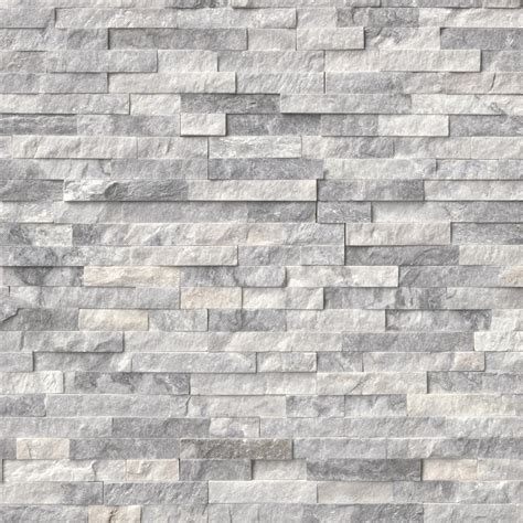 Msi Stone Ulc Sample Alaska Gray Ledger Panel 6 In X 12 In