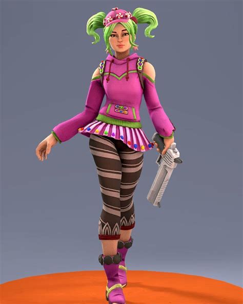 Pin By Hunter Burkhart On Video Games Candy Girl Fortnite Zoey