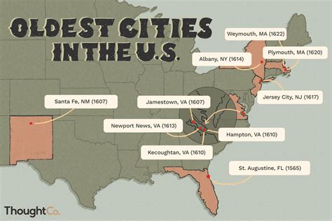 10 старейших городов США teacher history ru