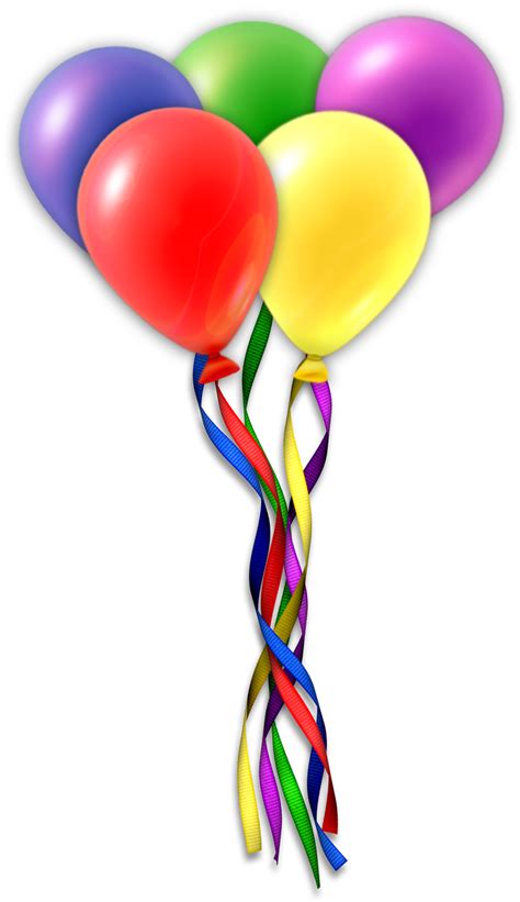 Download Balloons Transparent Background Png Mart Happy Birthday Png