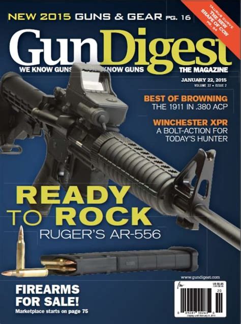 Gun Digest The Magazine January 22 2015 Digital Issue Gundigest Store