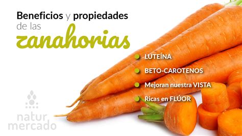 Beneficios Y Propiedades De Las Zanahorias Natur Mercado