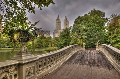 Bow Bridge Central Park Bow Bridge Central Park Photos Park