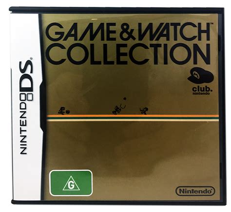 Game And Watch Collection Ds And 3ds Playable 3 Games Rare Club