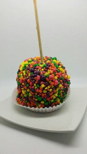 Rainbow Flavo Candy Apples Candy Food