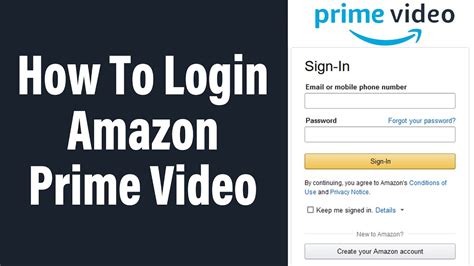 Prime Video Login 2021 Login Help Amazon Prime