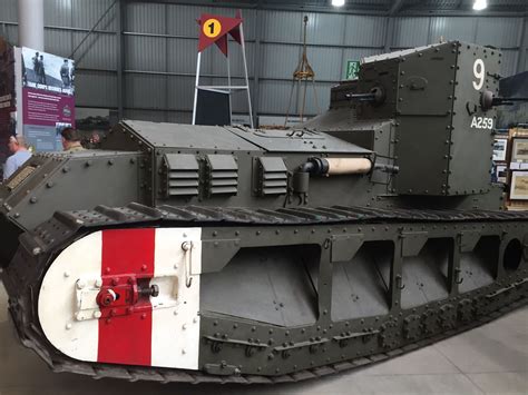 Ww1 British Whippet Tank At Bovington Tank Muesum Ww1 British