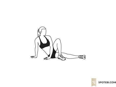 Inner Thigh Lifts Illustrated Exercise Guide