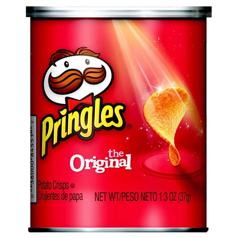 Pringles Potato Crisps Chips Original Flavored Single