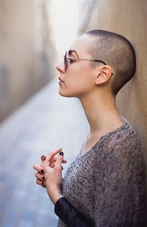 40 Short Shaved Hairstyles For Bald Woman Just For The