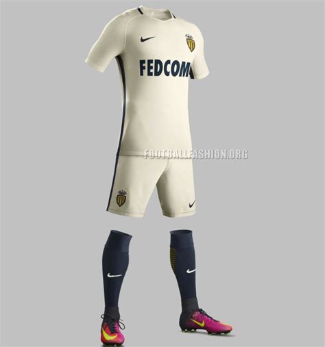 They participated in ligue 1, the coupe de france. AS Monaco 2016/17 Nike Away Kit - FOOTBALL FASHION