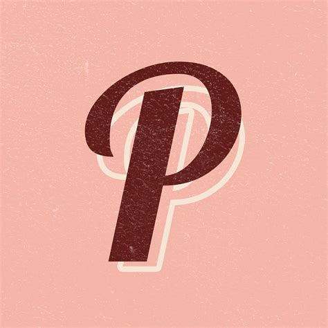 Download Free Psd Image Of Letter P Font Printable A To Z Stylish