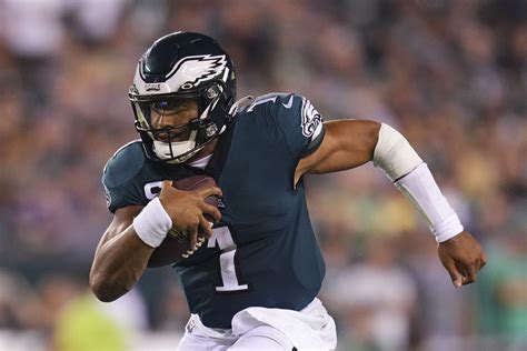 Eagles News Jalen Hurts Among NFL Leaders In Rushing Yards After