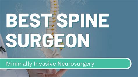 Best Spine Surgeon In Frisco Tx Minimally Invasive Neurosurgery Texas