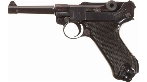 World War Ii Mauser 4142 Code P08 Luger Pistol Rock Island Auction