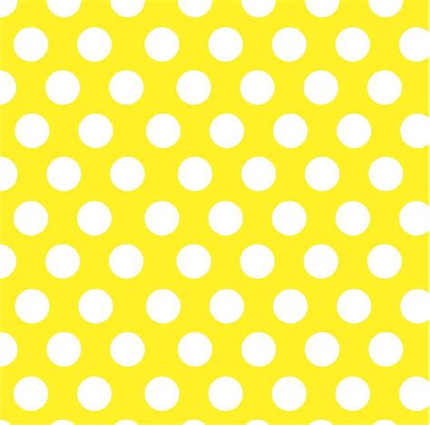 Yellow With White Polka Dots Craft Vinyl Htv Adhesive Vinyl Larg