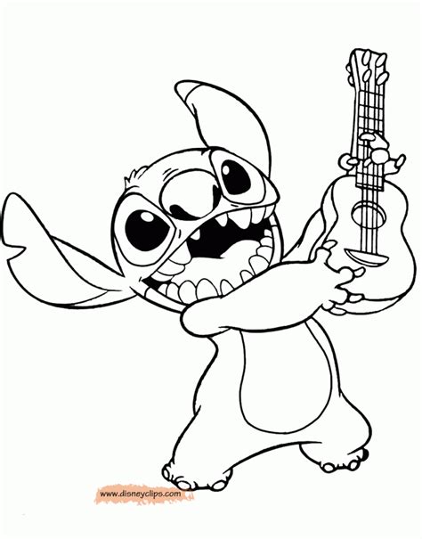 Best collection of lilo and stitch coloring pages. Pin on Stitch Coloring