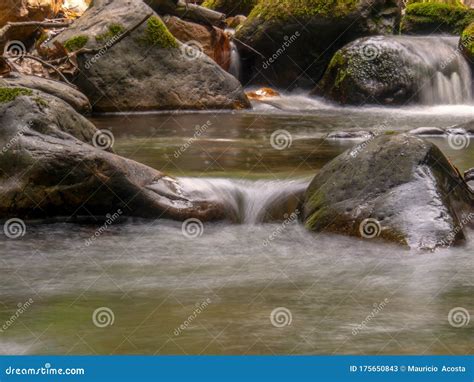 Multiple Exposure Of A Rocky Ravine Xii Stock Image Image Of