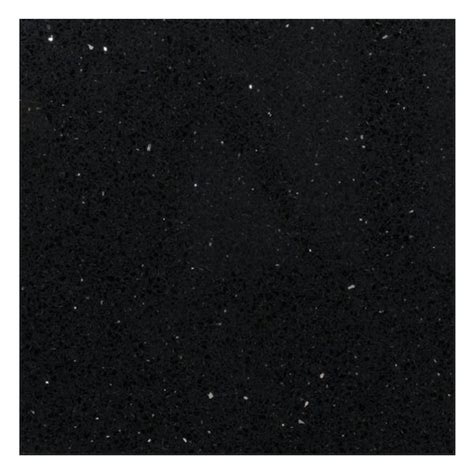 Galaxy Black Quartz Wall And Floor Tile 600mm X 600mm