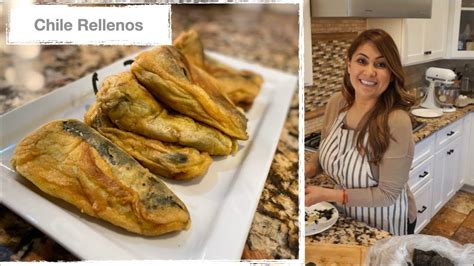 Firstly, adding soda will gives nice texture to the puri. Chile Rellenos Recipe | Authentic Mexican Food | How To Make Fluffy Egg Whites | Jenny Martinez ...