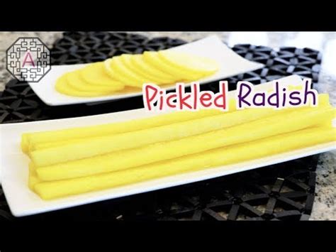 Pickled radish, called yan luo bo (腌萝卜, pickled radish) in chinese, dongchimi (동치미, pickled radish) in korean, is a radish dish served and eaten with ramen, rice noodle, congee, or korean fried chicken. 【Korean Food】 Homemade Yellow Pickled Radish (Danmuji, 단무지 ...