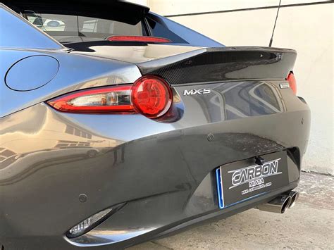 Rallybacker Low Ducktail Spoiler For Miata Mx5 Nd Rev9