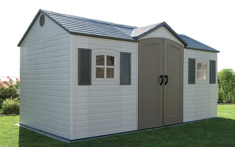 LIFETIME PRODUCTS Vinyl & Resin Storage Sheds at Lowes.com