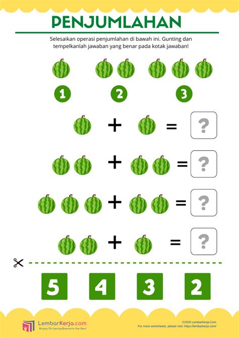 matematika TK – LembarKerja.Com