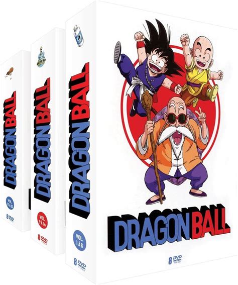01 janvier 1998 reliure : Dragon Ball ★ Intégrale de la série TV - 3 Coffrets (25 DVD) | Dvd, Séries tv, Coffret dvd