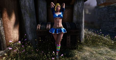 Les Sucettes Outfit Cbbe Bodyslide With Physics Skyrim